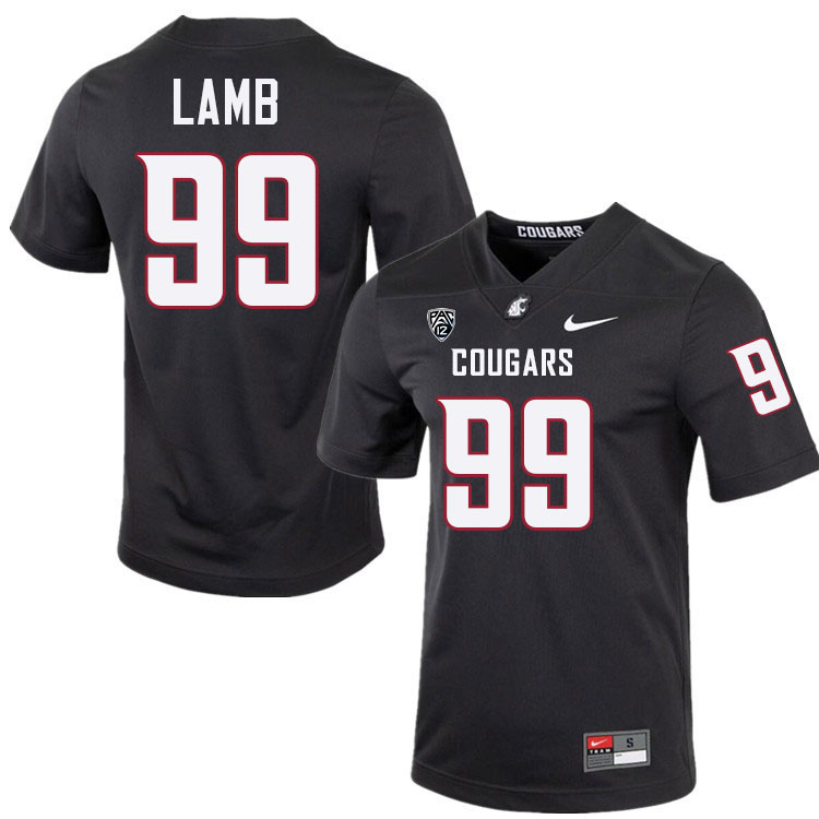 Bryson Lamb WSU Cougars Jersey.Washington State Cougars #99 Bryson Lamb Jersey Youth-Charcoal